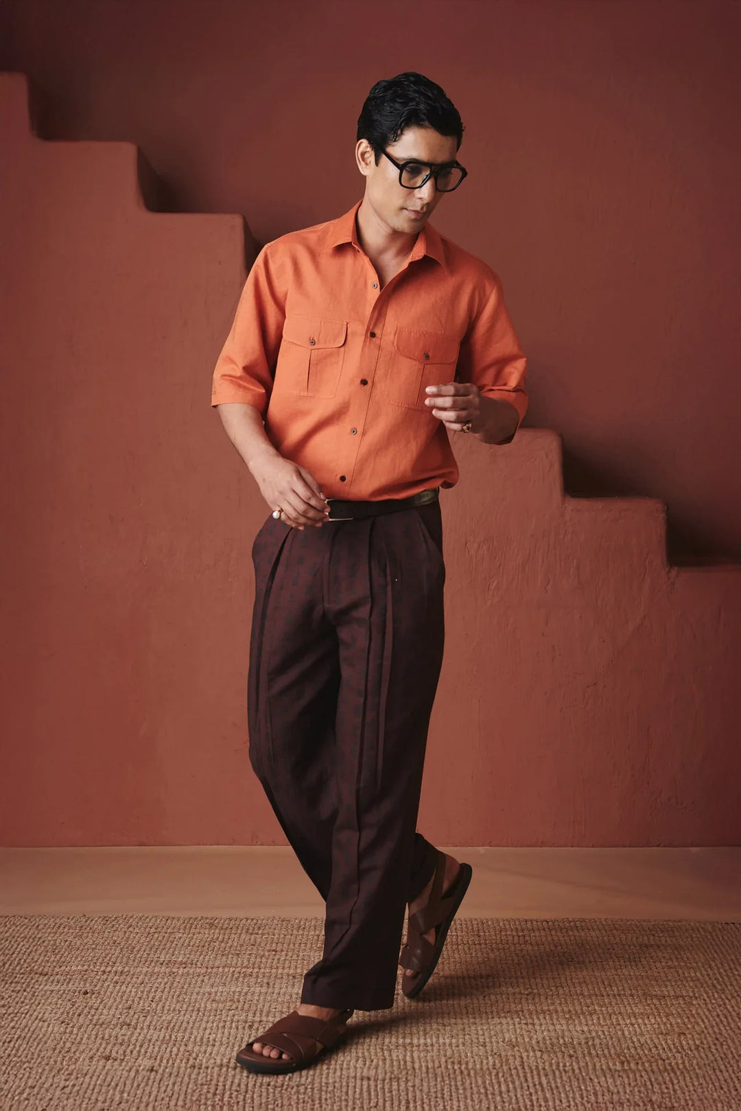 Saphed Coffee Buta Co-Linen Men&