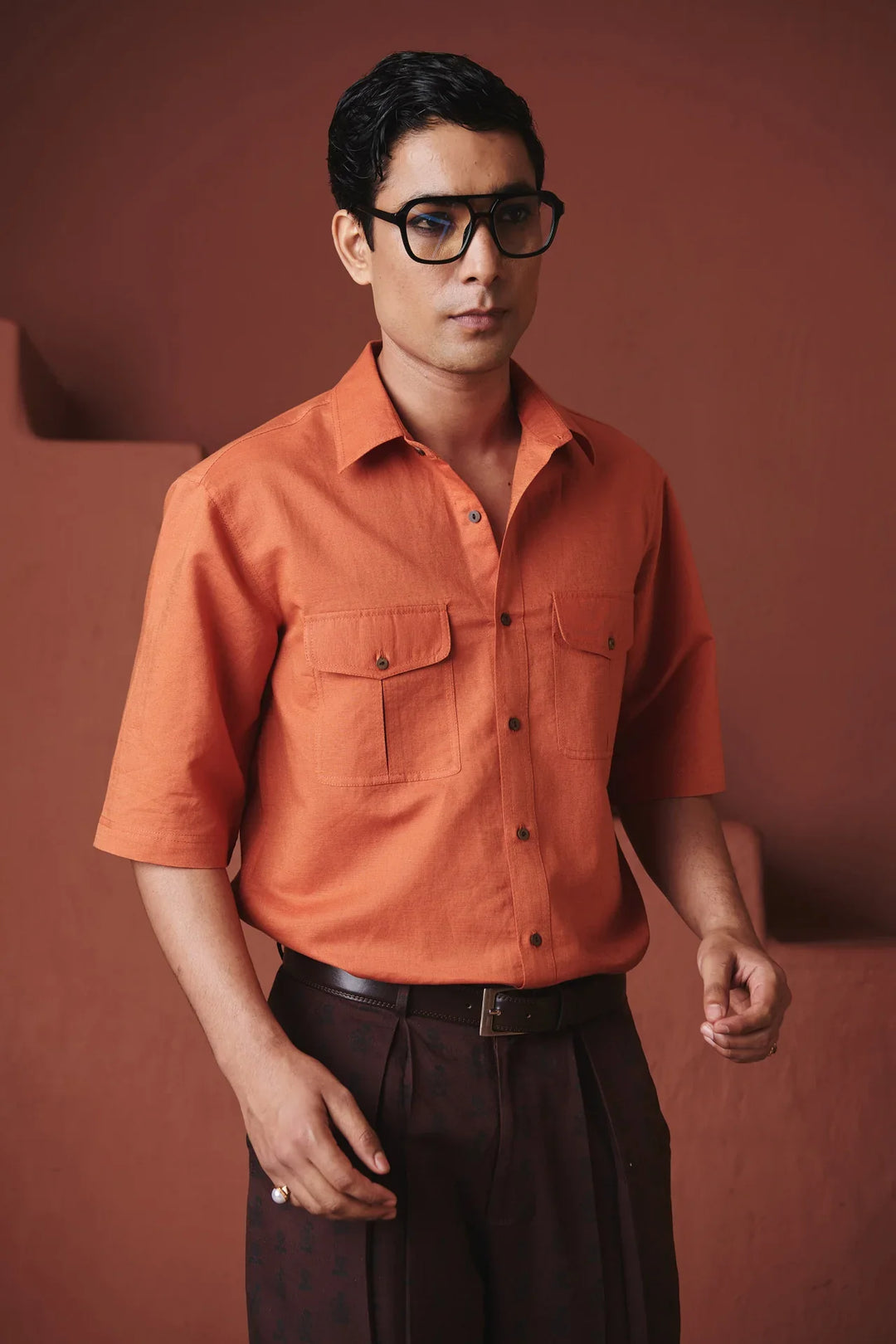 Saphed Marigold Co-Linen Men&