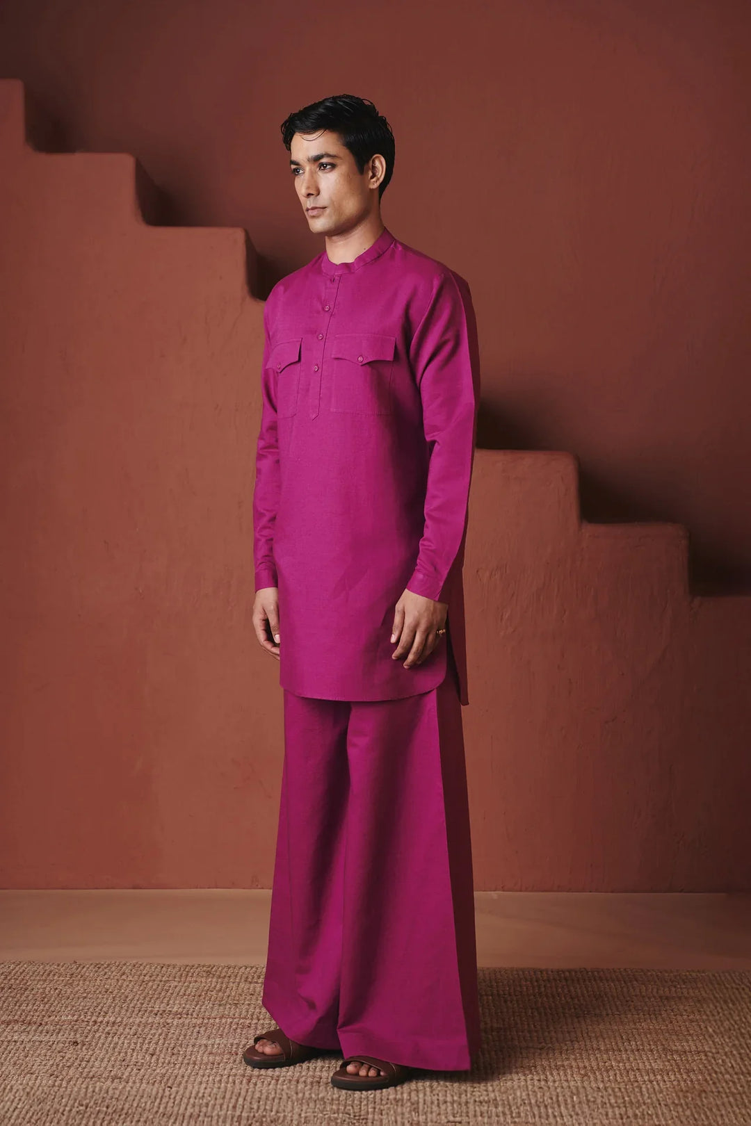 Saphed Orchid Co-Linen Men&