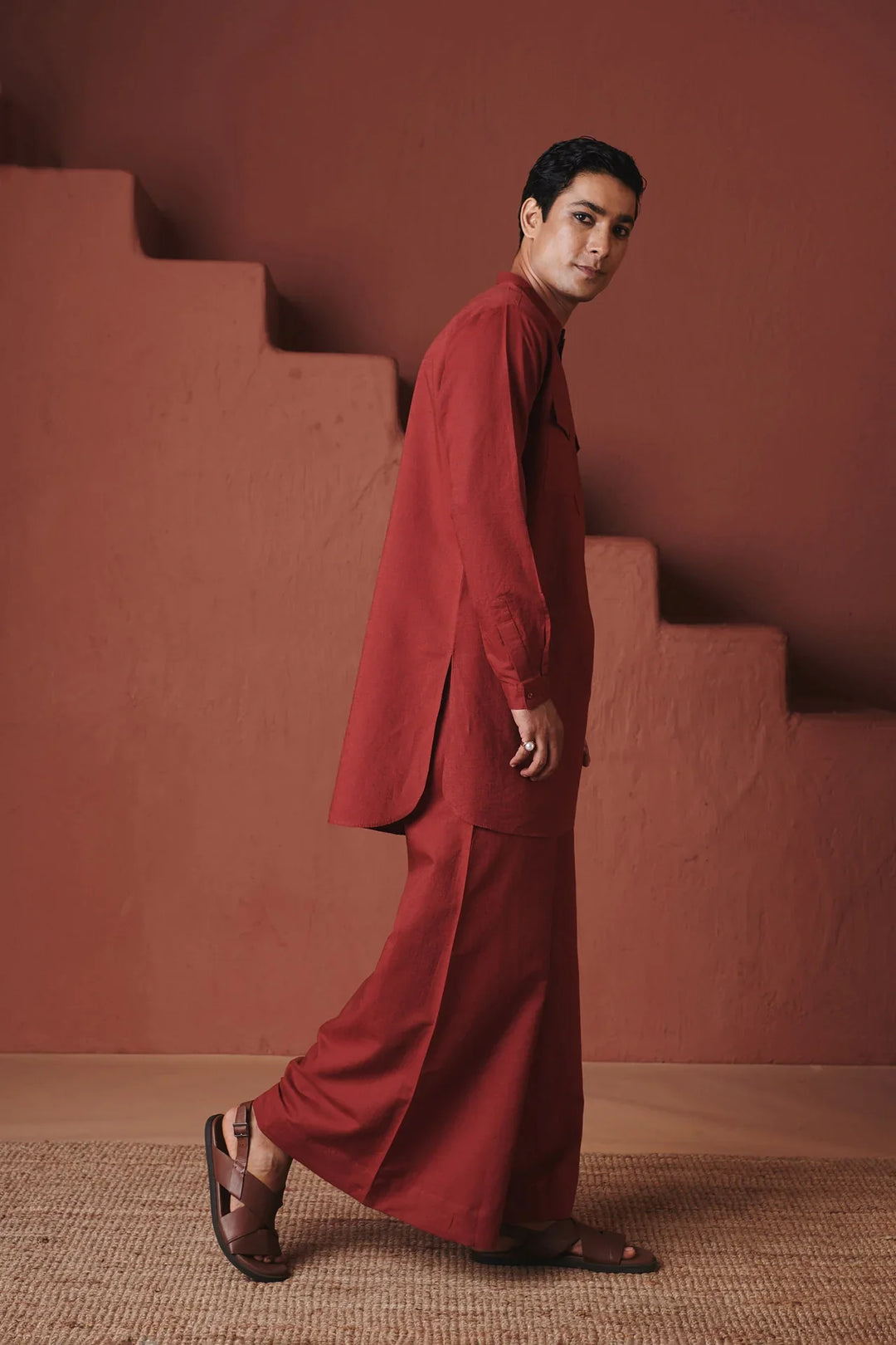 Saphed Brick Co-Linen Men&