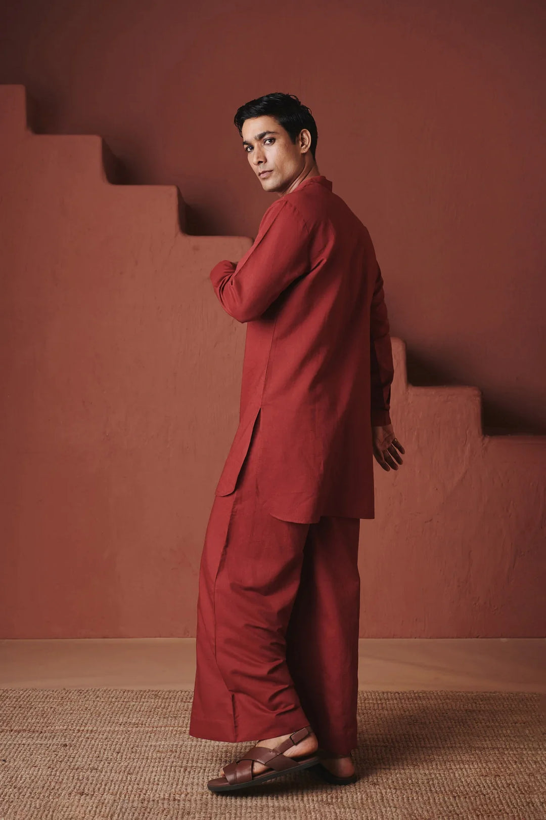 Saphed Brick Co-Linen Men&