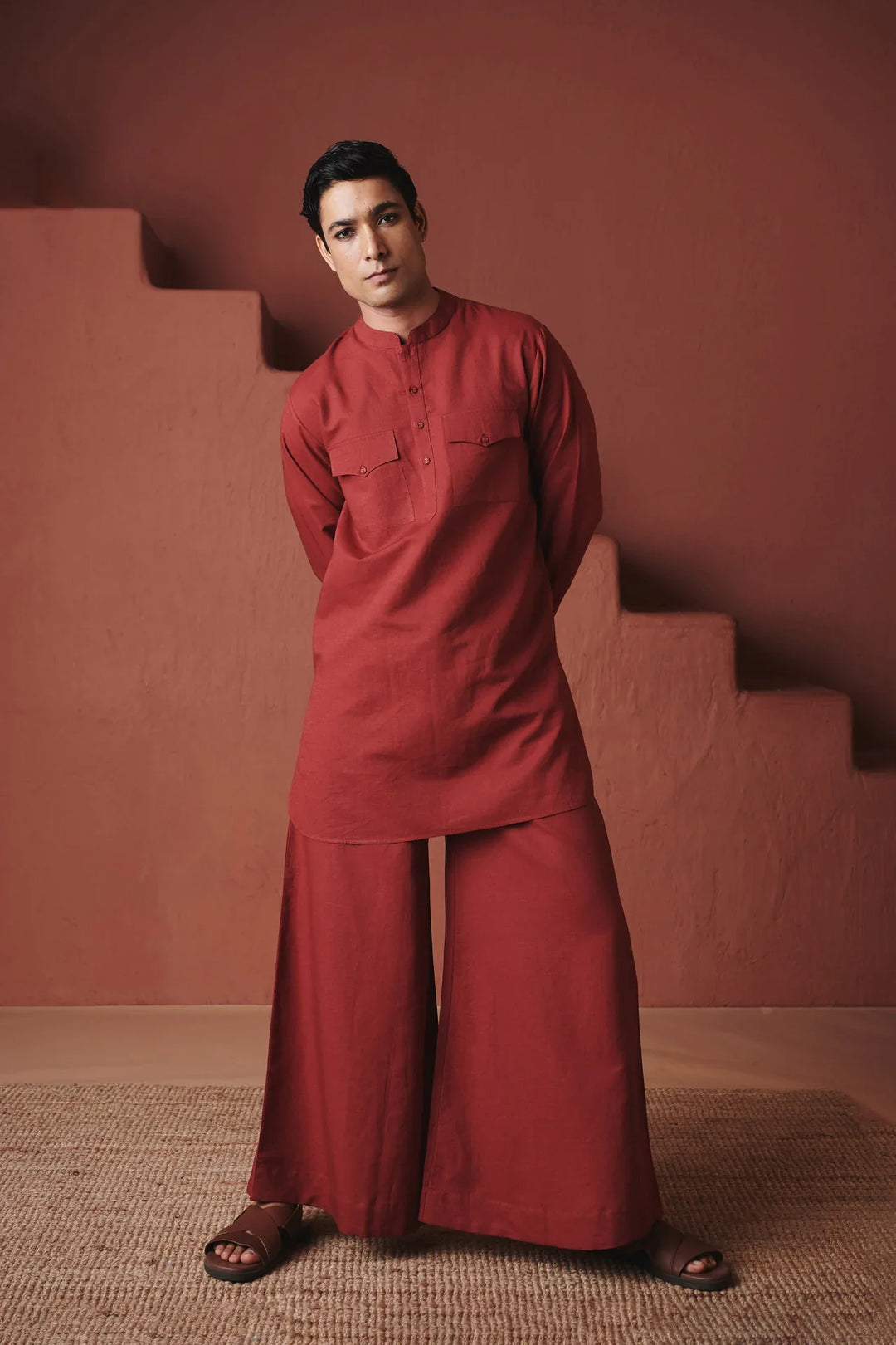 Saphed Brick Co-Linen Men&