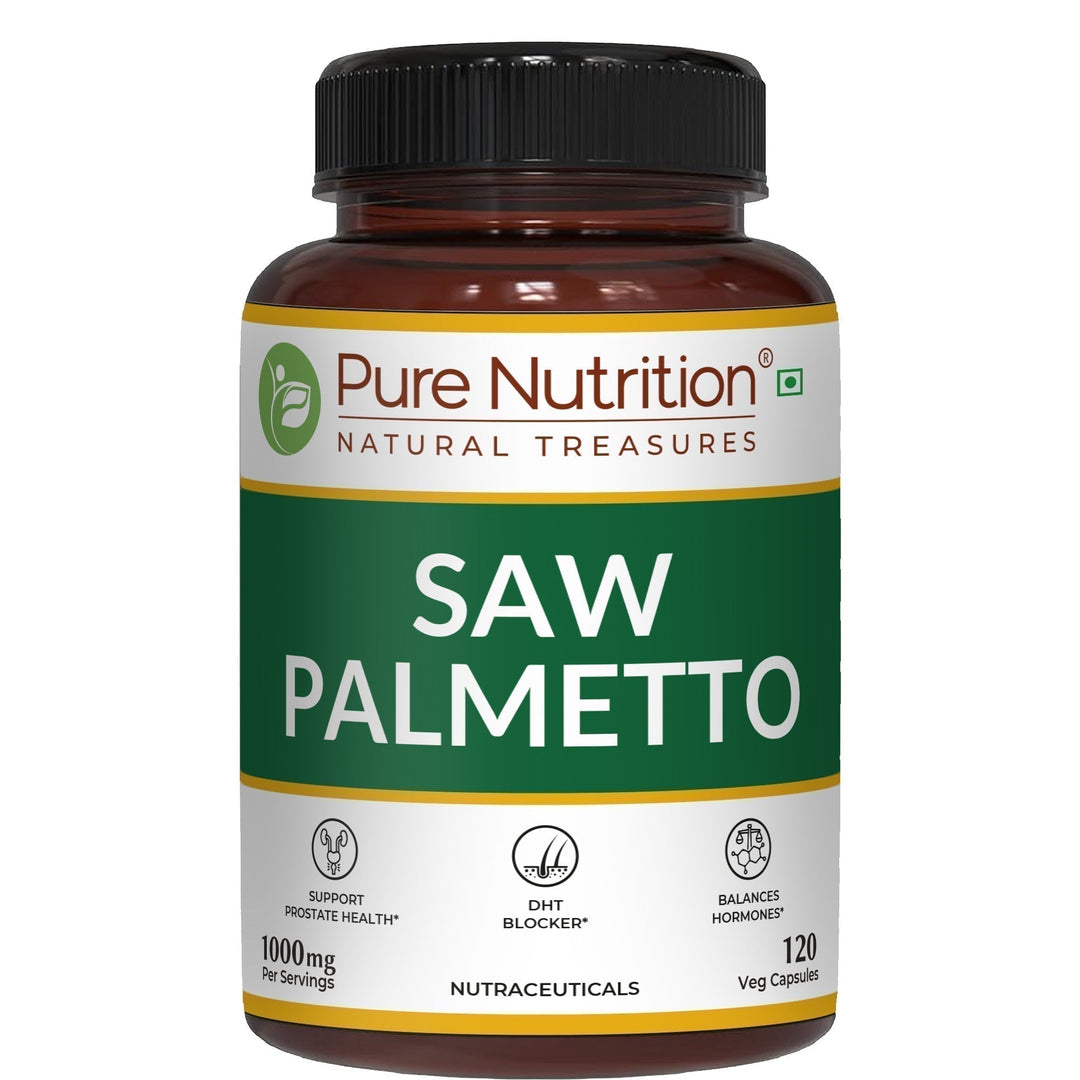 Saw Palmetto 10:1 Extract 1000mg | Supports Men&
