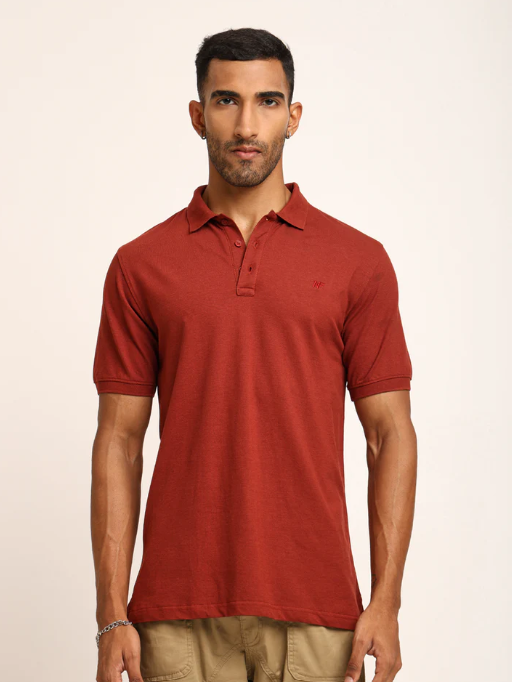 Nature Fab Men’s Organic Bamboo Polo Tshirt