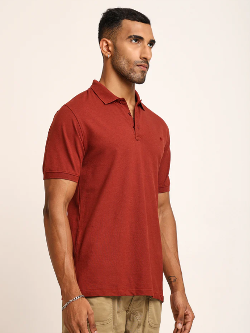 Nature Fab Men’s Organic Bamboo Polo Tshirt
