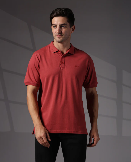 Nature Fab Men’s Organic Bamboo Polo Tshirt