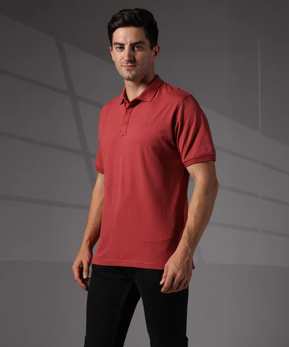 Nature Fab Men’s Organic Bamboo Polo Tshirt