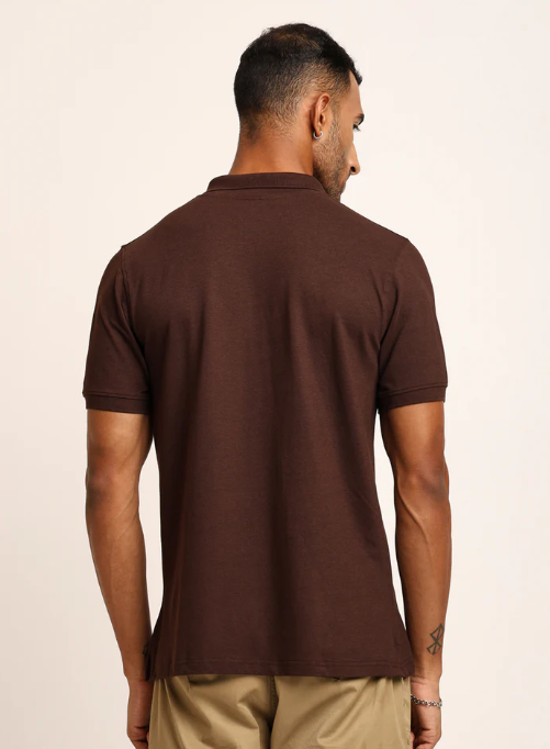 Nature Fab Men’s Organic Bamboo Polo Tshirt