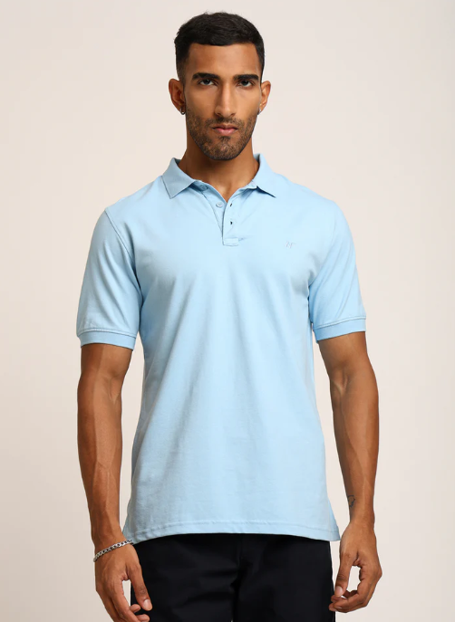 Nature Fab Men’s Organic Bamboo Polo Tshirt