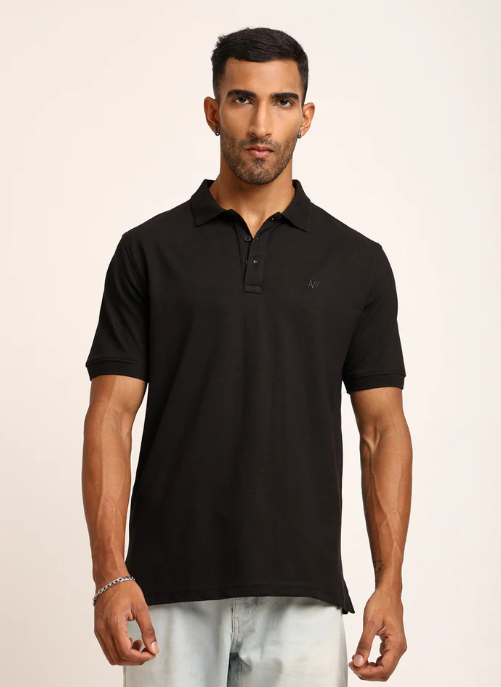 Nature Fab Men’s Organic Bamboo Polo Tshirt