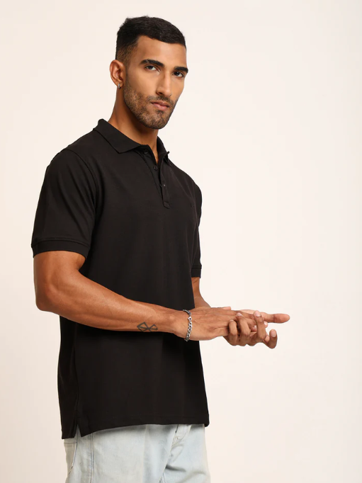 Nature Fab Men’s Organic Bamboo Polo Tshirt