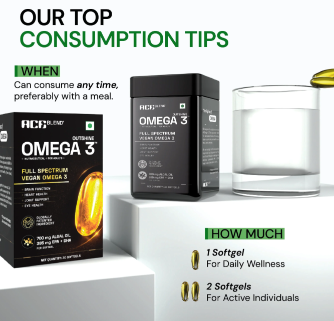 Ace Blend Outshine Vegan Omega 3