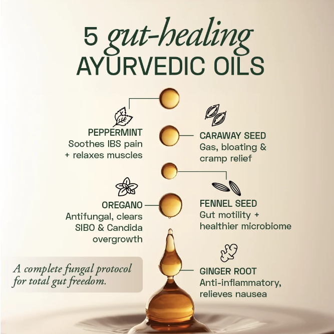 Ace Blend IBS Gastro Pro Softgels | Peppermint, Fennel & Oregano Oil, Enteric Coated