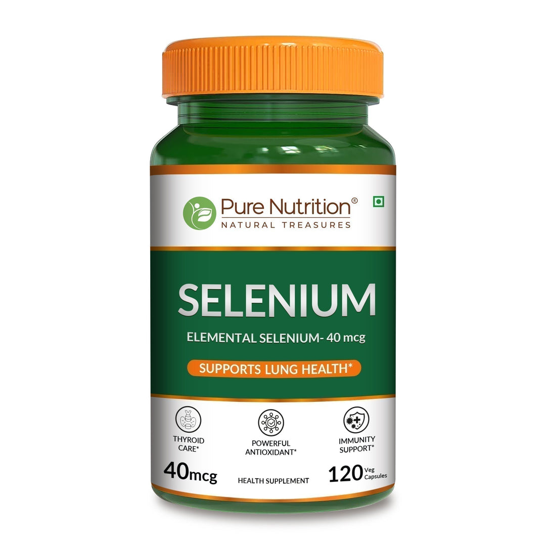 Selenium 40 mcg (L-Selenomethionine) | 120 Veg Tablets
