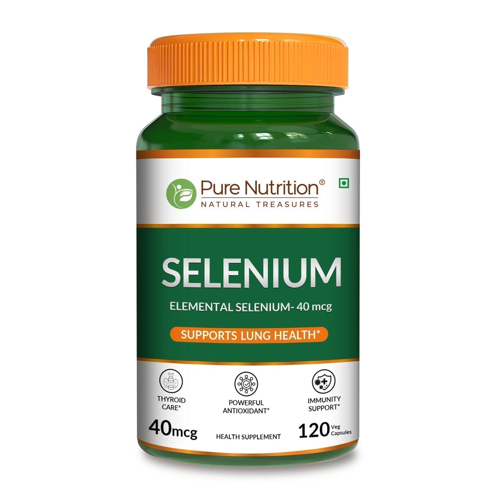 Selenium 40 mcg (L-Selenomethionine) | 120 Veg Tablets