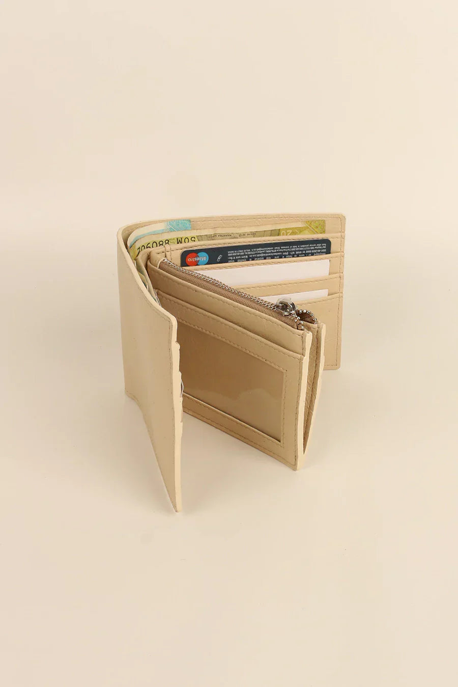 Leonardo Vegan Leather Men Bifold Wallet