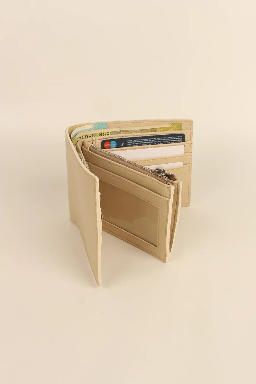 Leonardo Vegan Leather Men Bifold Wallet