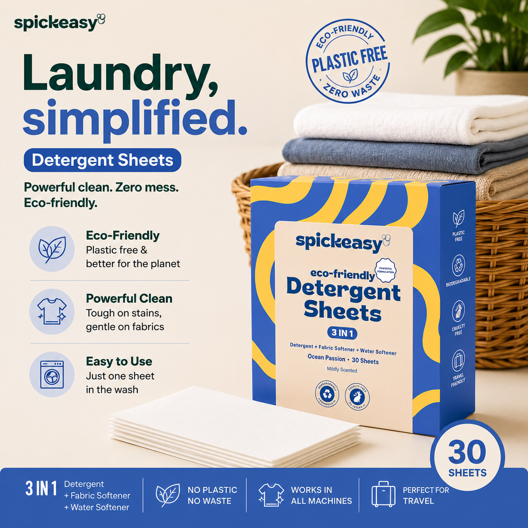 Spickeasy 3 in 1 Detergent Sheets - Ocean Passion - 30 Sheets