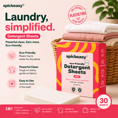 Spickeasy 3 in 1 Detergent Sheets - Fresh Linen - 30 Sheets