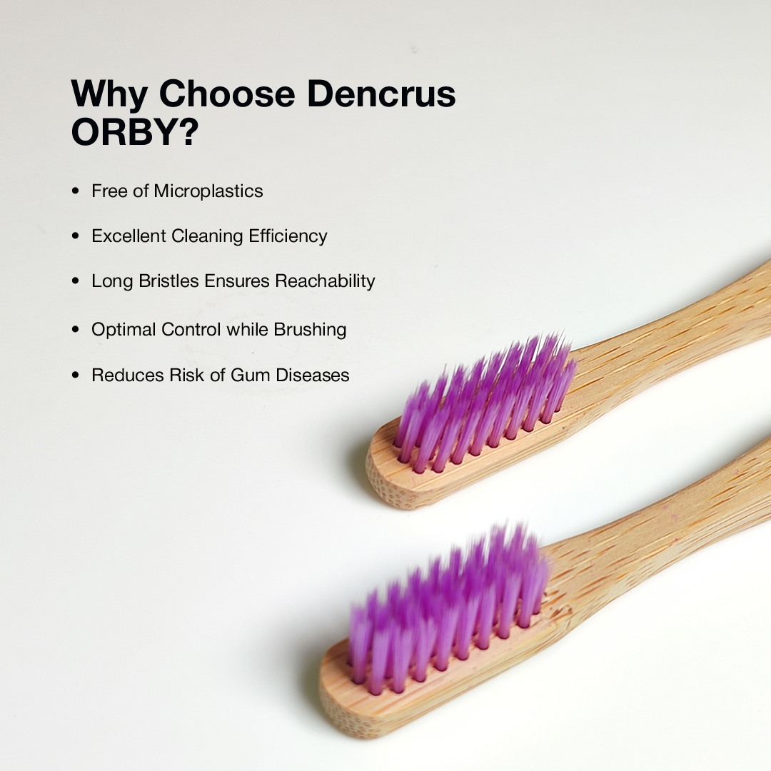 Dencrus Orby Plus Bamboo Toothbrush