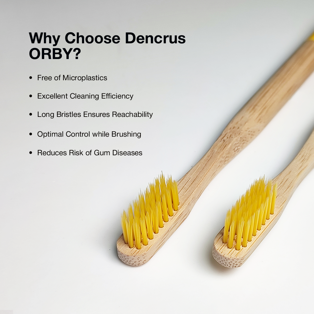 Dencrus Orby Plus Bamboo Toothbrush