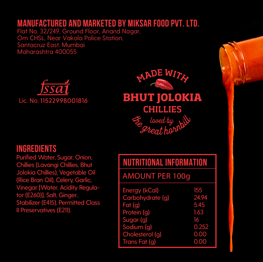 Hot Sauce - The Original + Kantha Bomb + Smoky Bhoot (Pack of 3)