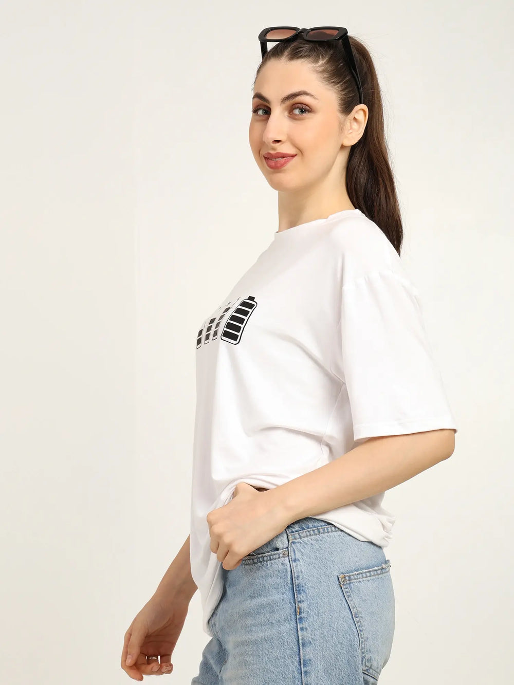 Women Oversized Bamboo T-Shirt – Soft, Breathable & Sustainable