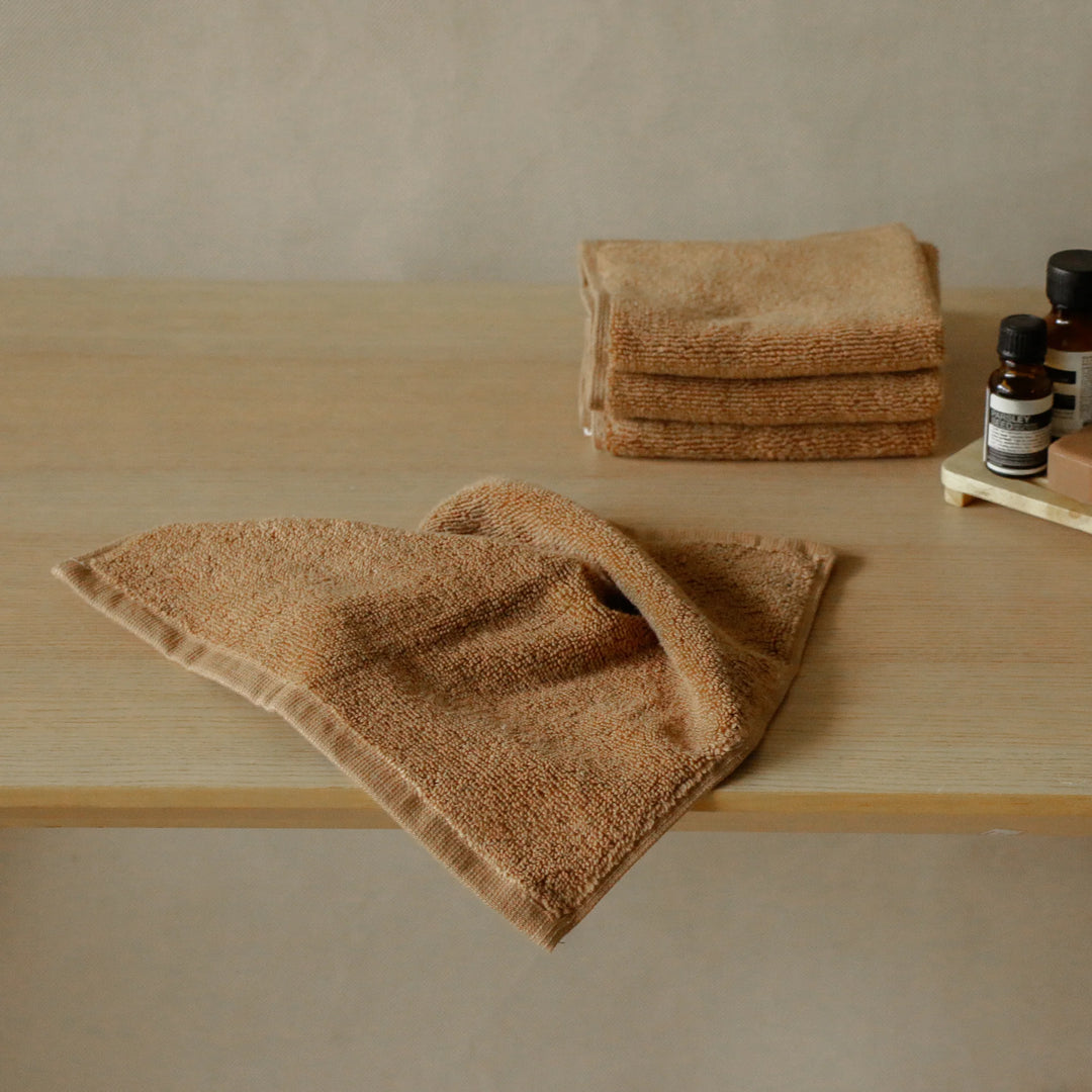 Akiiko Soft Terry Face Towels (Pack of 4)