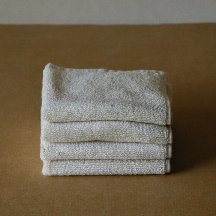 Akiiko Soft Terry Face Towels (Pack of 4)
