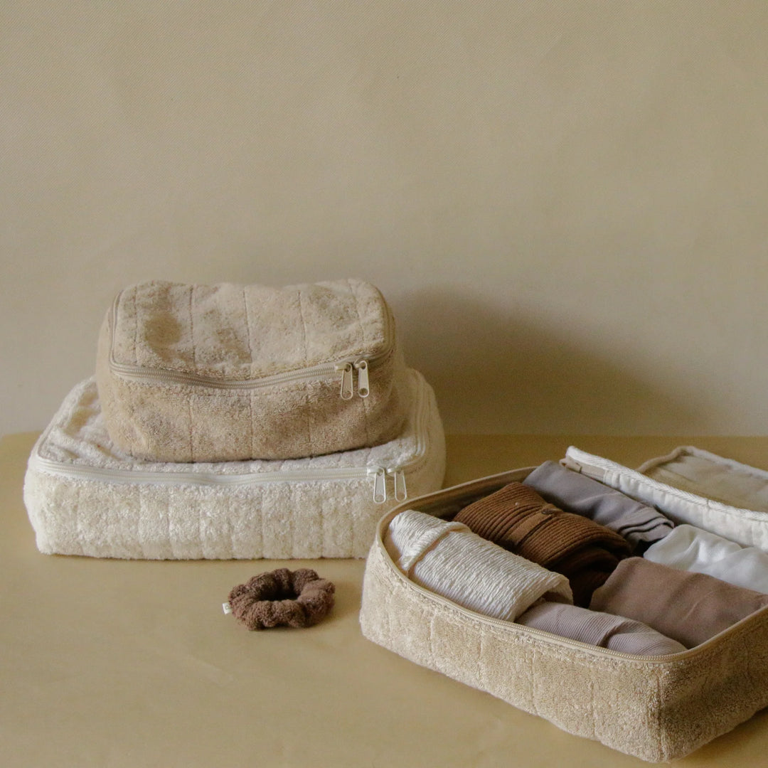 Akiiko Wheat Soft Terry Packing Cube