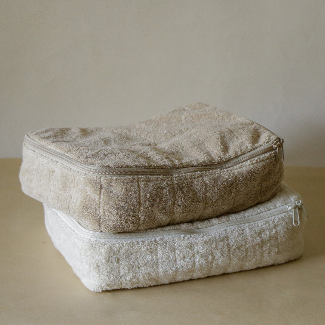 Akiiko Wheat Soft Terry Packing Cube