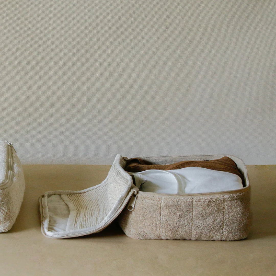 Akiiko Wheat Soft Terry Packing Cube