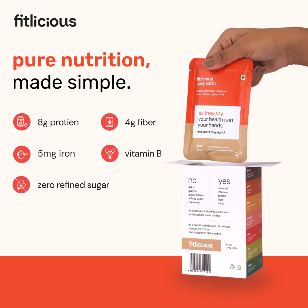 Fitlicious Spicy Sattu