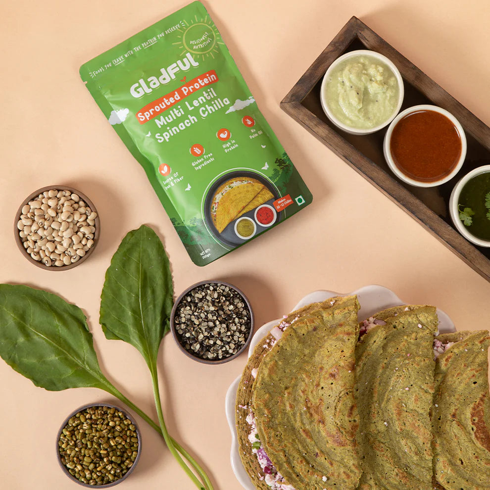 Gladful Try Them All Chilla Combo - 6 Packs | 1200gms