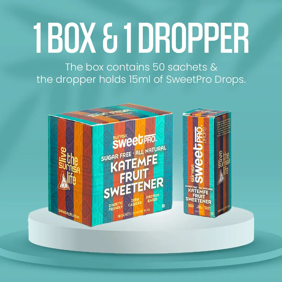 Surasa Starter Pack - 15ml dropper + Box of 50 satchets