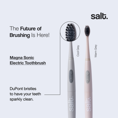 Magna Sonic Electric Toothbrush - Cool Grey