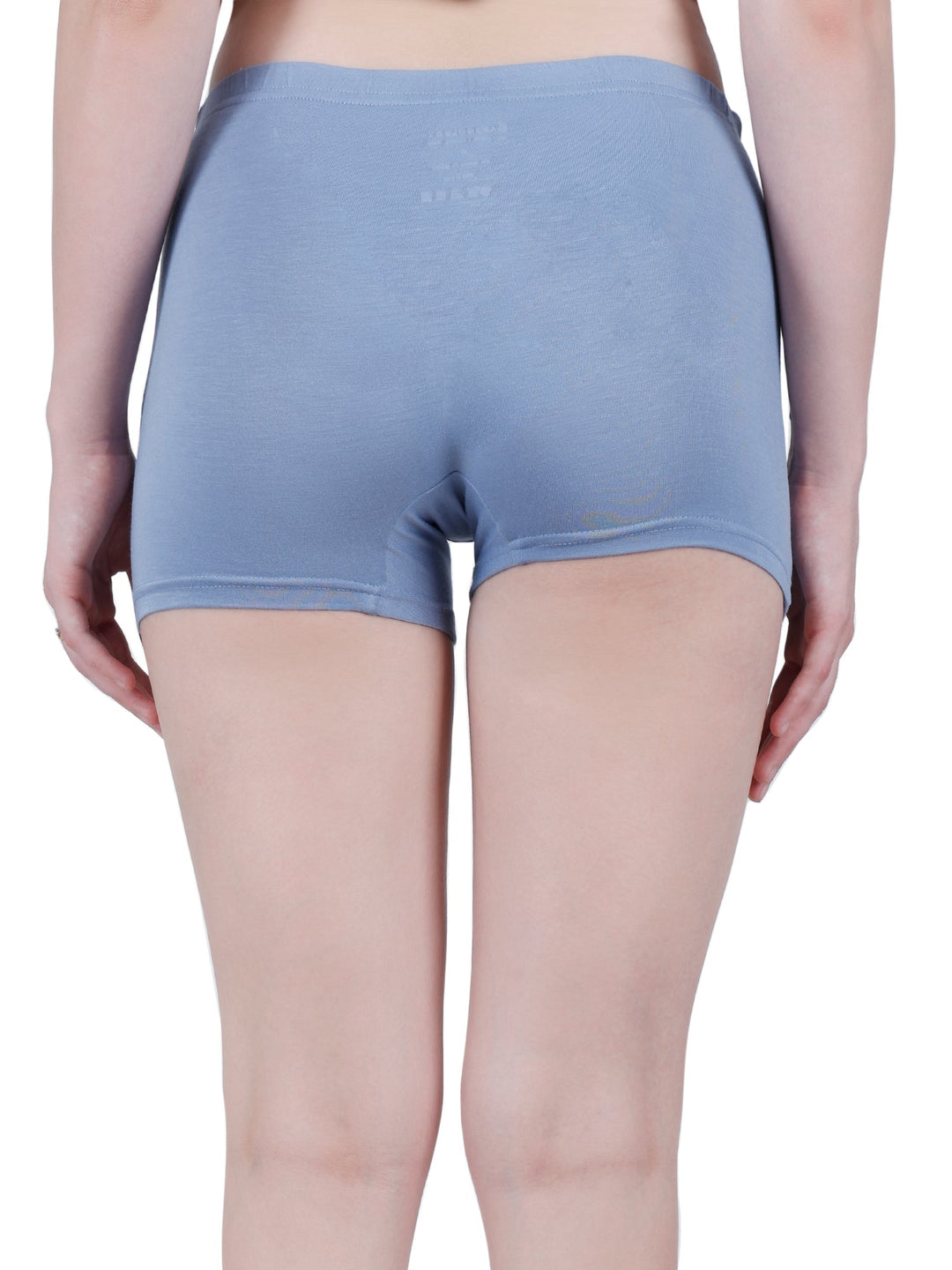 Bamboo Fabric boyshorts panties for women | Peach & Blue | Pack Of 2