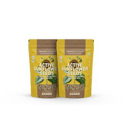 NOURISH ORGANICS Active Sunflower Seeds (Pack of 2)