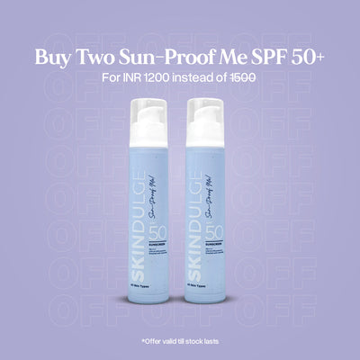 Sun-Proof Me SPF 50 | PA++++ | Hybrid Sunscreen  (50g)