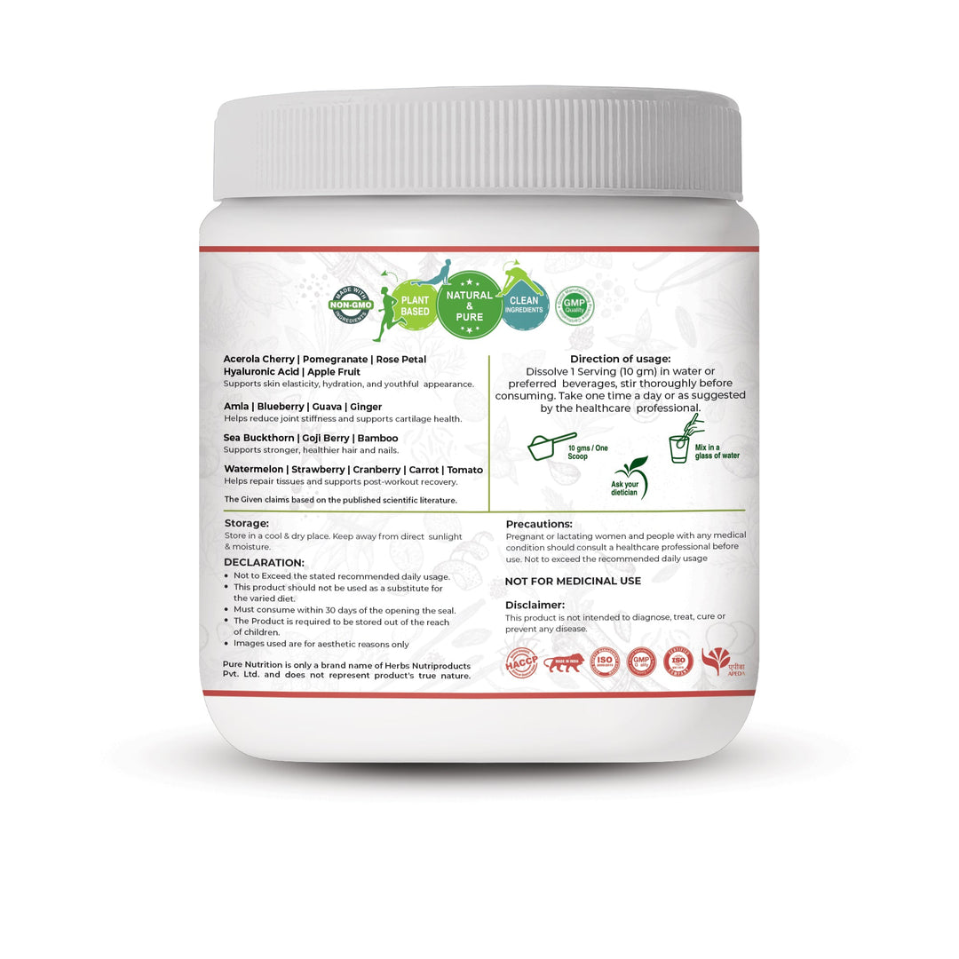 Plant-Based Super Collagen+ – Skin, Hair & Nail Health | Vegan Formula