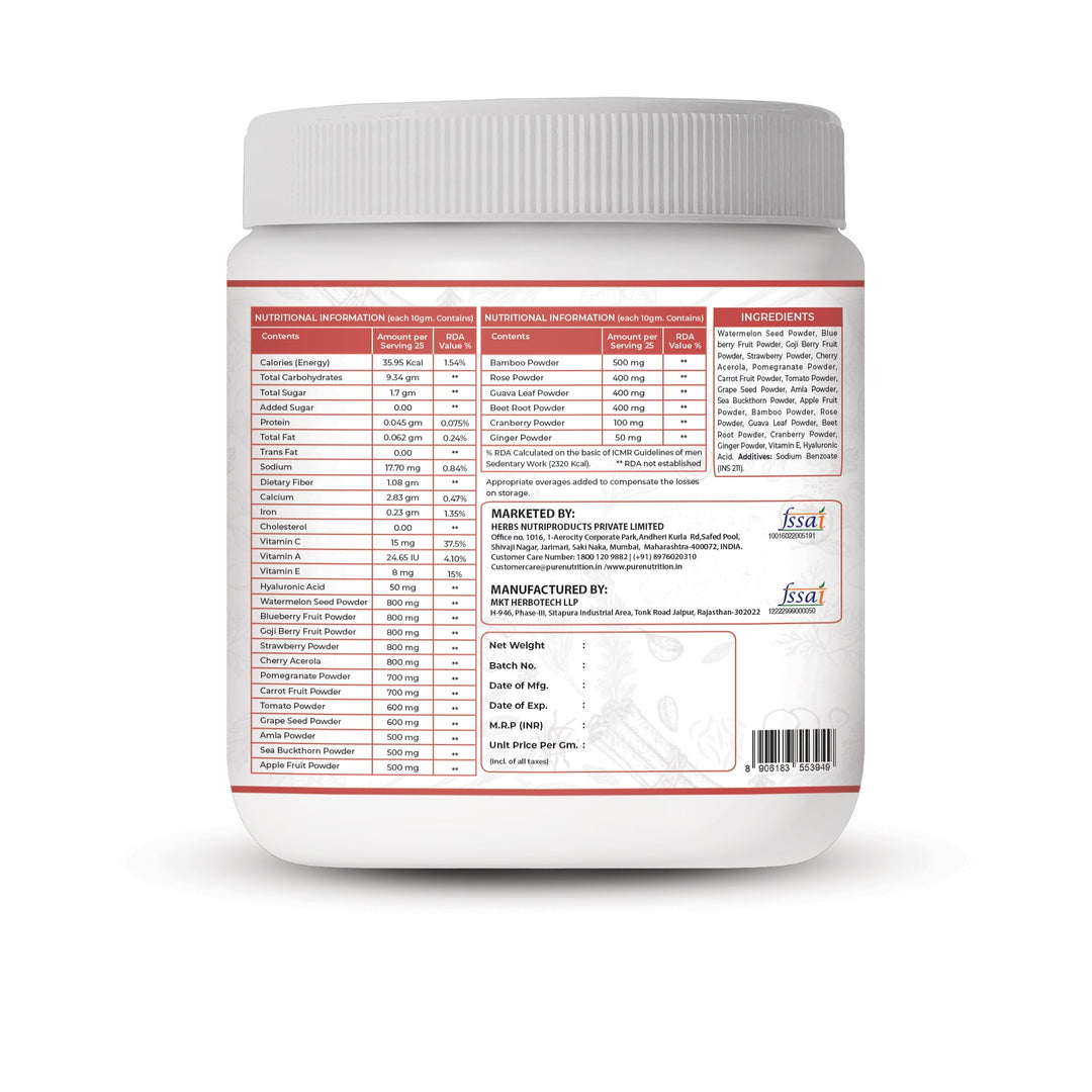 Radiant Skin Combo Glutathione 500mg Effervescent + Plant-Based Collagen