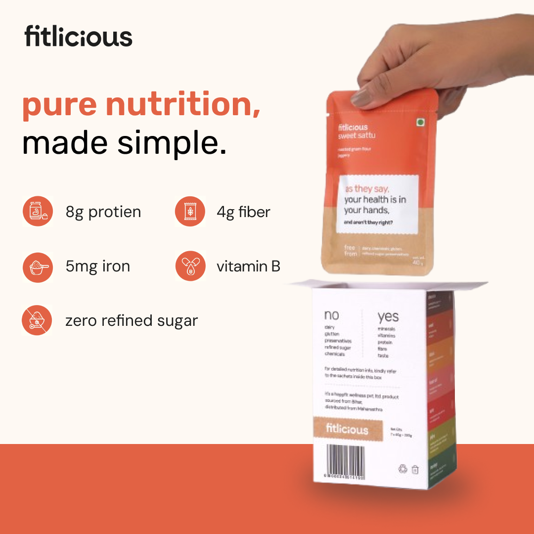Fitlicious Sweet Sattu