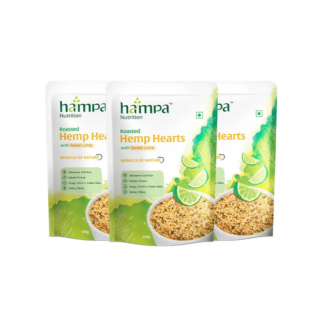 Roasted Hemp Hearts with Sweet Lime, 200g