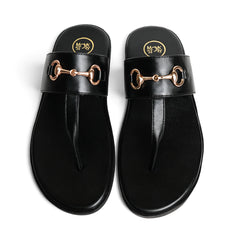 T-Rad Horsebit Sandals - Black