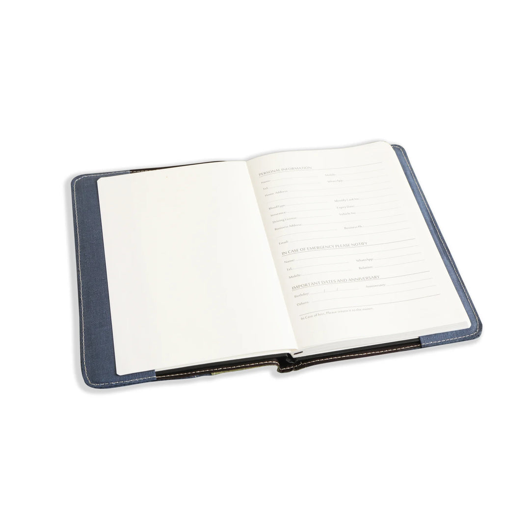 The Label GAIA Premium Hemp Sustainable A5 Diary Cover