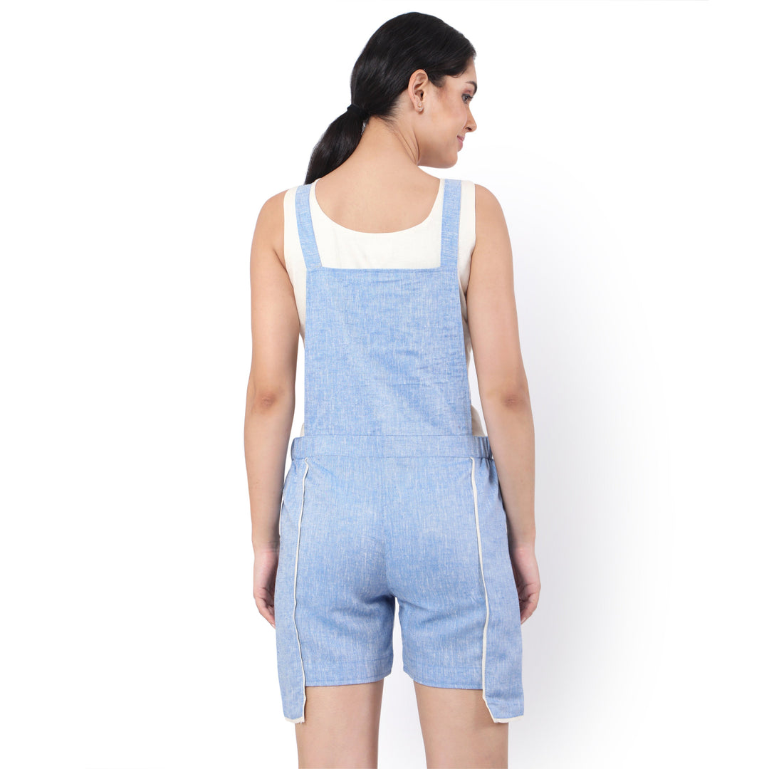 The Label GAIA Hemp Slim Fit Blue Dungree