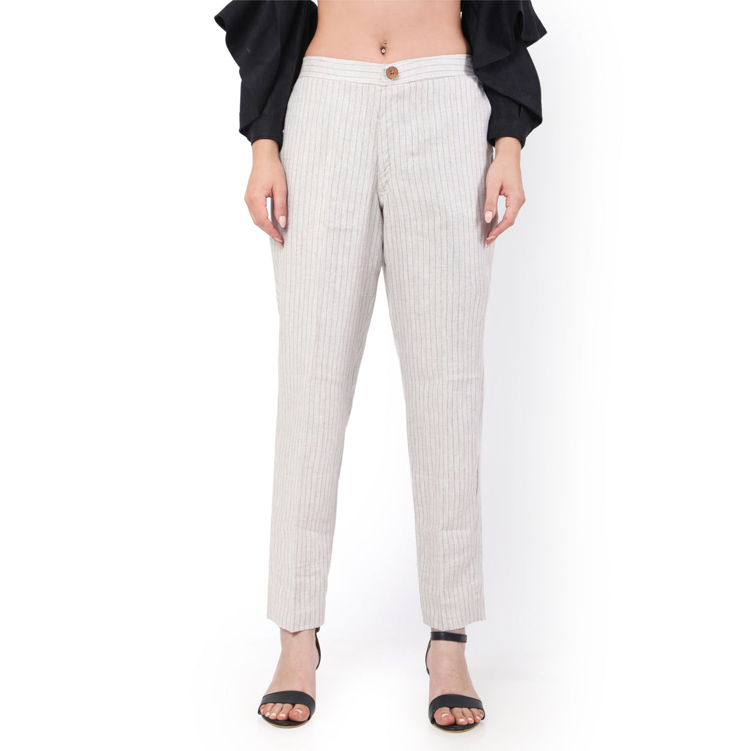 The Label GAIA Hemp Striped Lounge Pants
