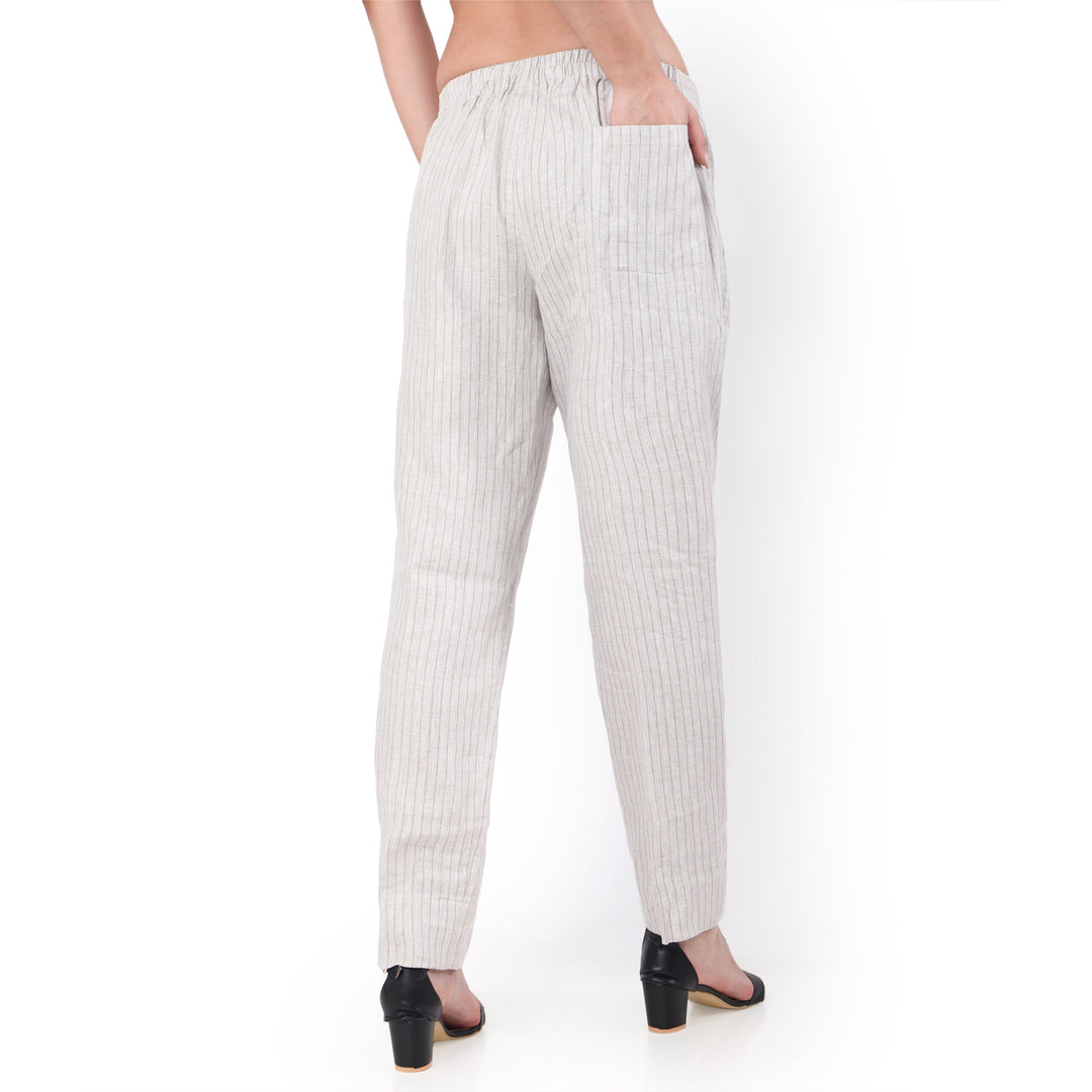 The Label GAIA Hemp Striped Lounge Pants