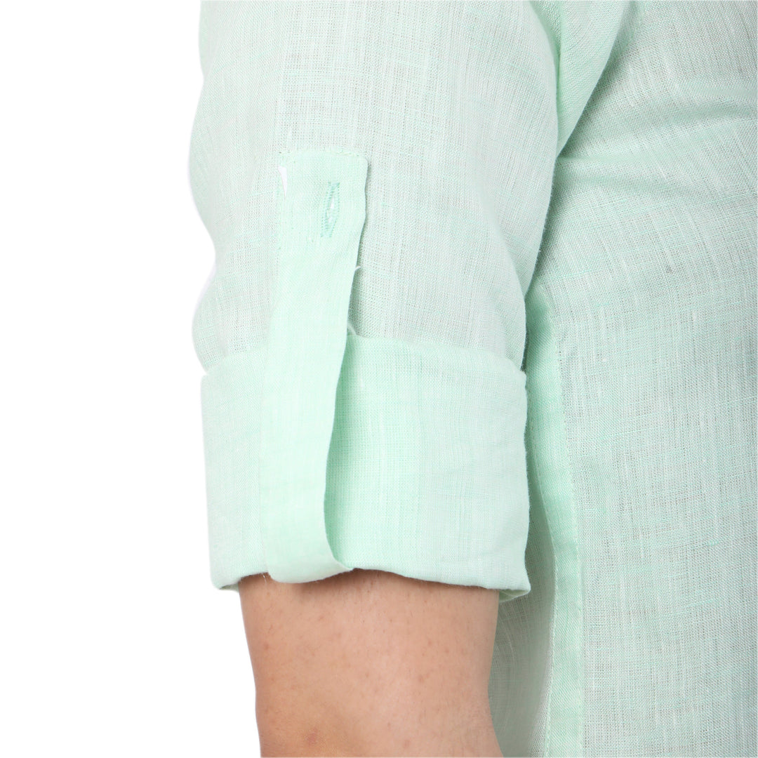 The Label GAIA Hemp Pista Green Shirt