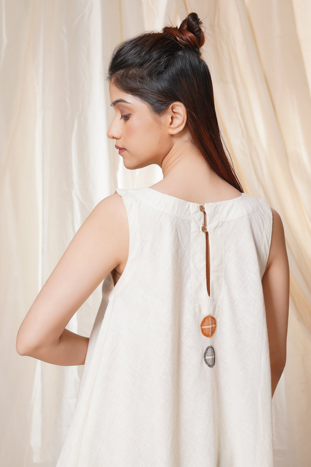 Timeless Checks - Ecological Big Polka Dress